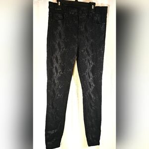 Kut Sz 8 Snake Print Jeans